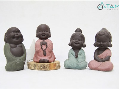 Tượng phật vui vẻ nhỏ xinh để bàn số 02